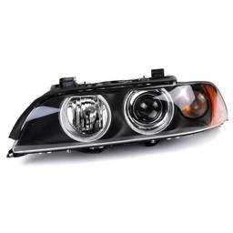 BMW Headlight Assembly - Driver Side (Halogen) (w/ Clear Turnsignal) 63126902517